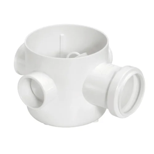 Corpo Caixa Sifonada 100 mm x 100 mm x 50 mm Amanco